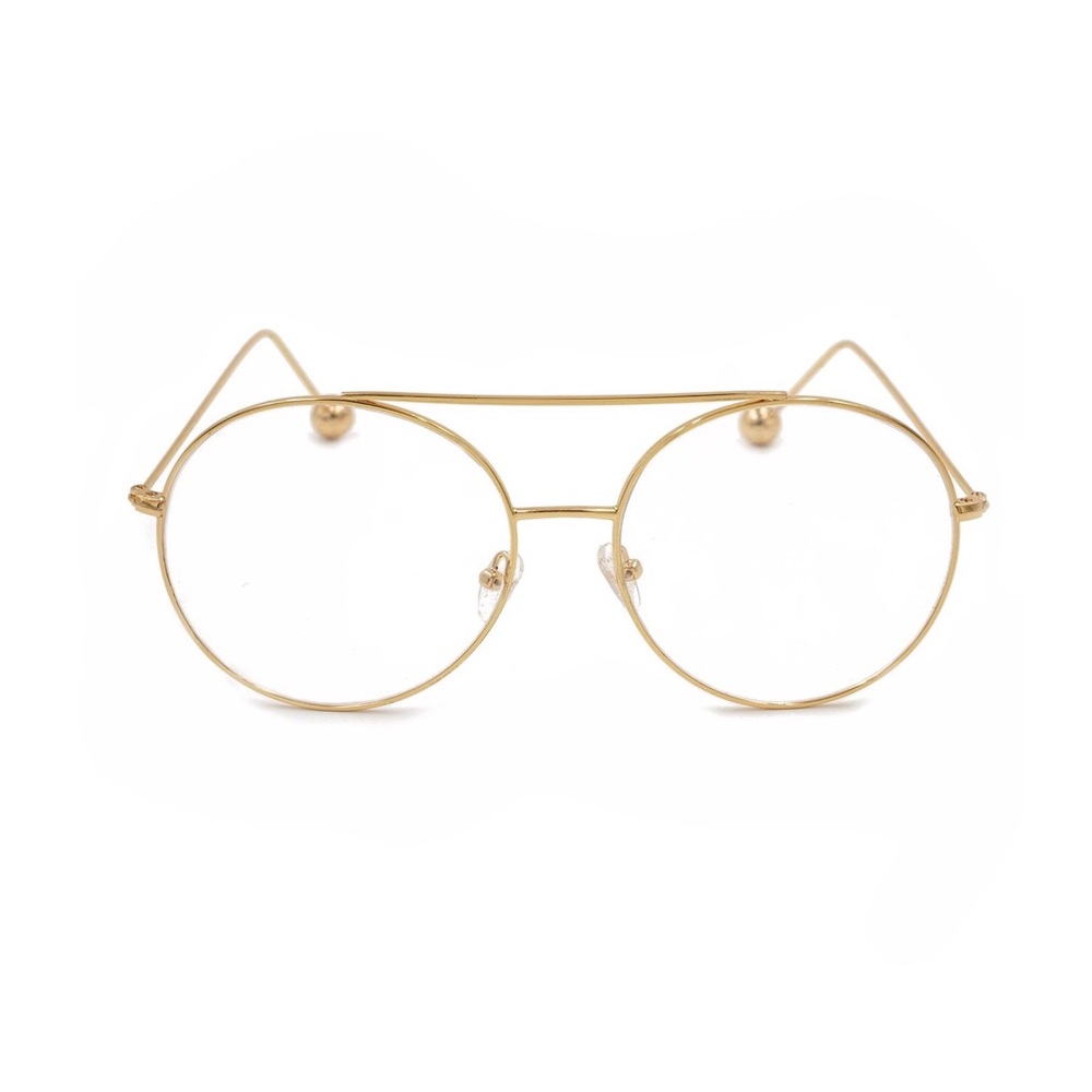 Gold Pearl Tip Sunglasses - Picture 3 of 3